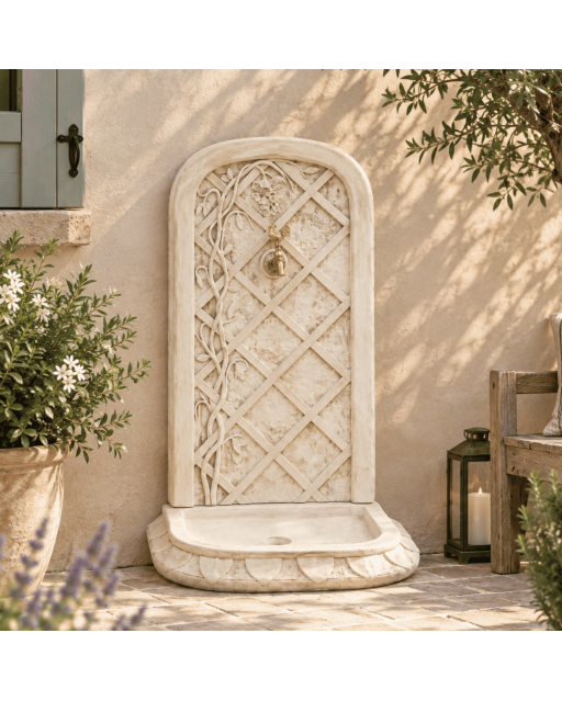 Fontaine de Jardin en Pierre Glycine