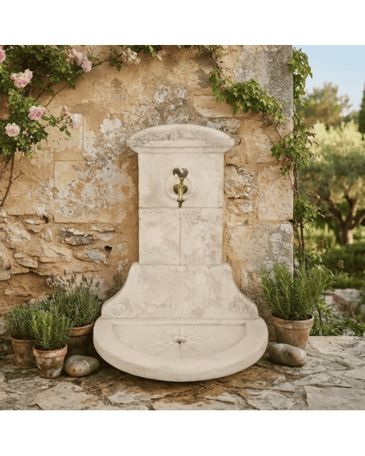Fontaine de Jardin en Pierre Chantilly