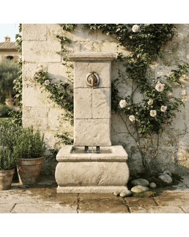 Fontaine de Jardin en Pierre Napoli