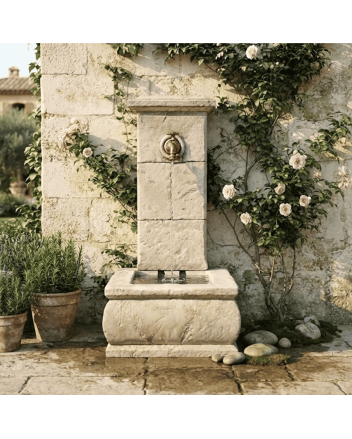 Fontaine de Jardin en Pierre Napoli