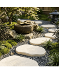 Pas Japonais Multiformat 34 x 24 x 3 cm Ton Pierre Pas Japonais Multiformat 34 x 24 x 3 cm Ton Pierre