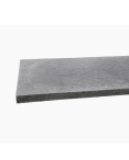 Pas Japonais Rectangulaire Imitation Bois 59 x 20 x 2,5 cm Gris
