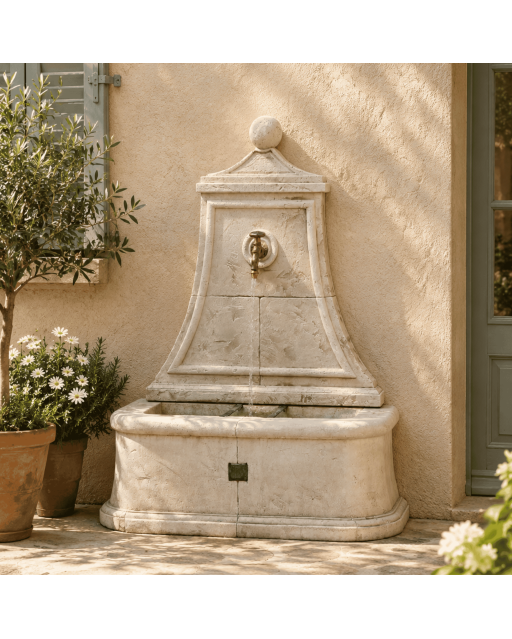 Fontaine de Jardin en Pierre Auteuil
