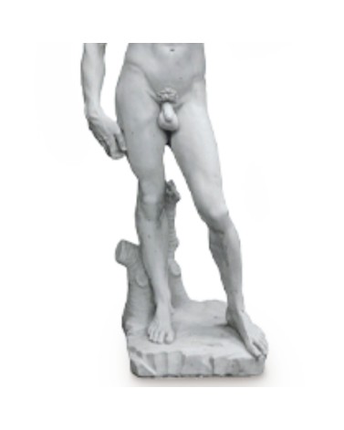 Statue de Jardin en Pierre Homme David Michel-Ange