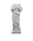Statue de Jardin en Pierre Sacré-Coeur De Jésus