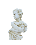 Statue de Jardin en Pierre Garçon Au Printemps H.50 cm