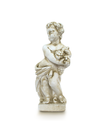 Statue de Jardin en Pierre Garçon Automne H.50 cm