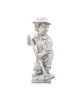 Statue de Jardin en Pierre Jeune Travailleur H.84 cm