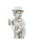 Statue de Jardin en Pierre Jeune Travailleur H.84 cm