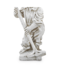 Statue de Jardin en Pierre Jeune Travailleur H.84 cm