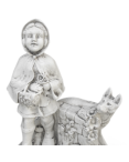 Statue de Jardin en Pierre Le Petit Chaperon Rouge H.55 cm
