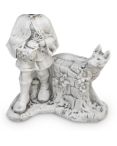 Statue de Jardin en Pierre Le Petit Chaperon Rouge H.55 cm