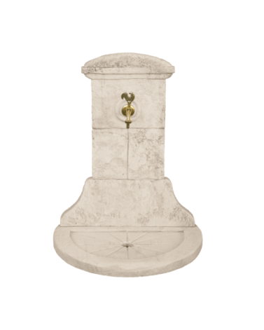 Fontaine murale pour décorer votre jardin