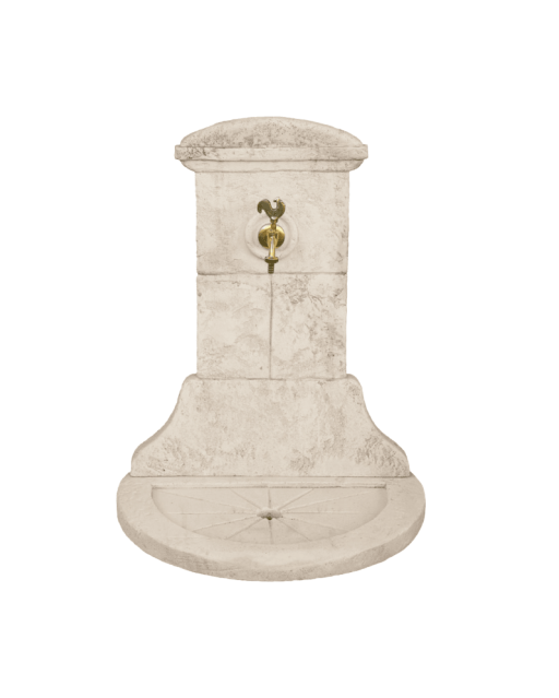 Fontaine murale pour décorer votre jardin