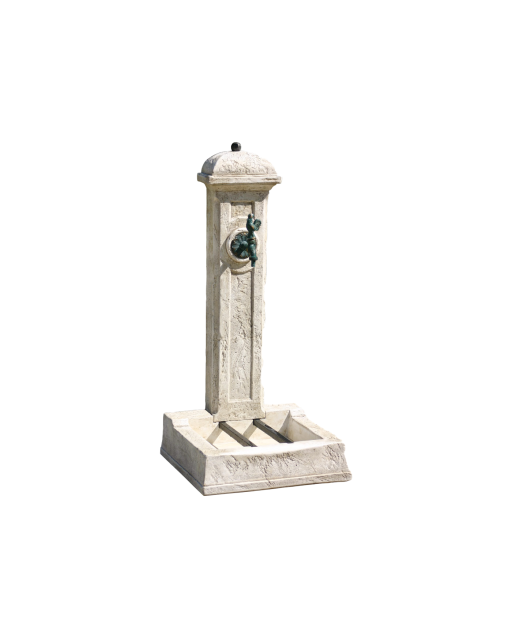 Fontaine colonne extérieure décorative pour jardin