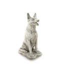 Statue de Jardin en Pierre Chien Malinois H.75 cm