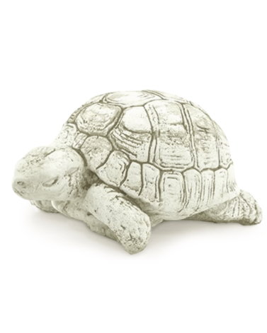 Statue de Jardin en Pierre Tortue H.25 cm