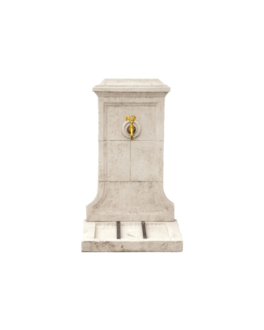 Fontaine en pierre extérieure pour jardin