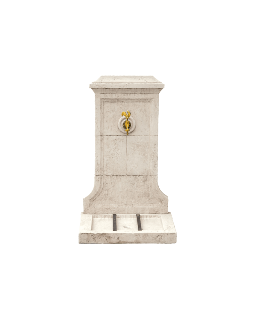 Fontaine en pierre extérieure pour jardin