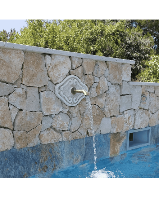 Rosace Décorative pour Robinet Extérieur Baroque