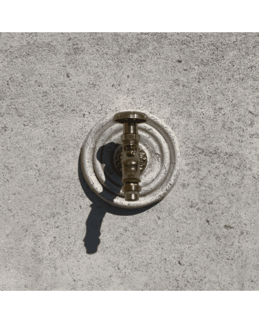 Rosace Décorative pour Robinet Extérieur Ronde