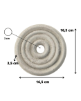 Rosace Décorative pour Robinet Extérieur Ronde